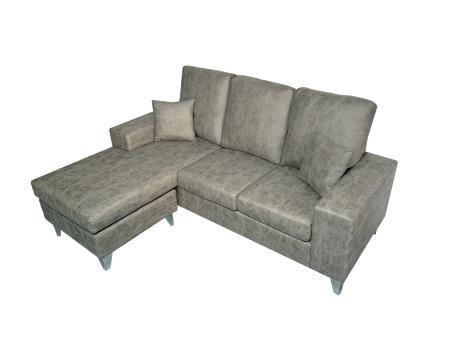 Chaiselongue Duque reversible, cemento o piedra