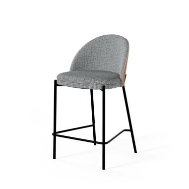 Taburete Aidan Gris | Relax Muebles