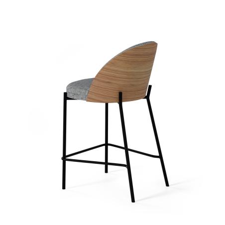 Taburete Aidan Gris | Relax Muebles