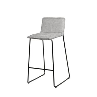 Taburete Abot Gris Claro | Relax Muebles