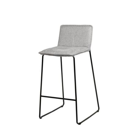 Taburete Abot Gris Claro | Relax Muebles