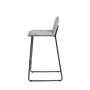 Taburete Abot Gris Claro | Relax Muebles