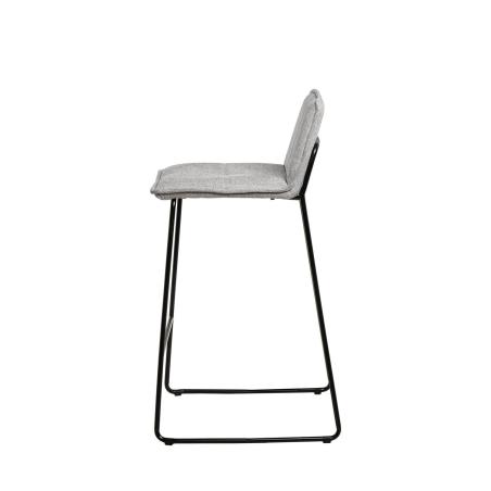 Taburete Abot Gris Claro | Relax Muebles