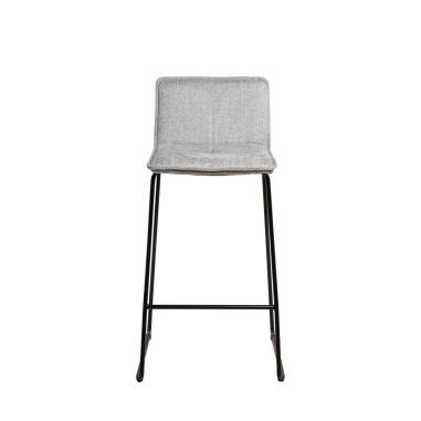 Taburete Abot Gris Claro | Relax Muebles