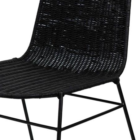 Silla Colette Negro | Relax Muebles