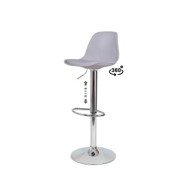 Taburete Nelly Gris | Relax Muebles