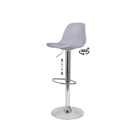 Taburete Nelly Gris | Relax Muebles