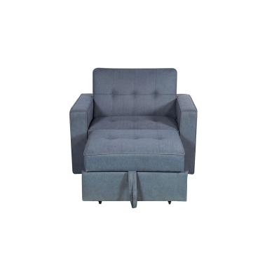 Sillón Cama 1 Plaza Mod Izan Gris | Relax Muebles
