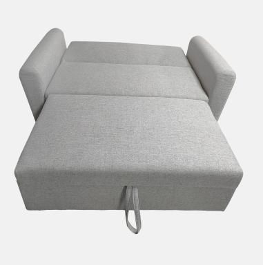SOFA CAMA CON BRAZOS MOD. CIRO GRIS