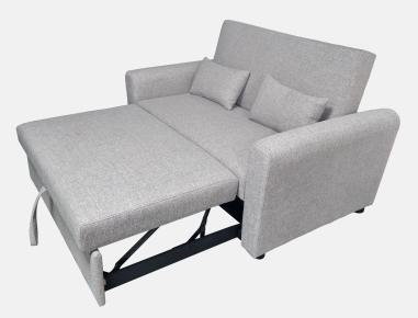 SOFA CAMA CON BRAZOS MOD. CIRO GRIS