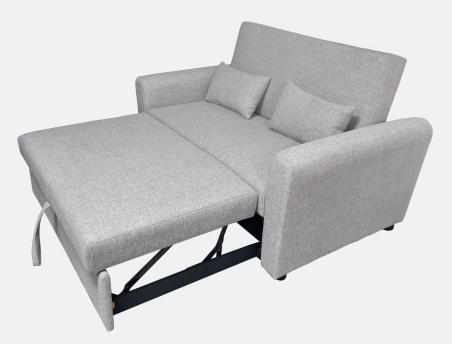 SOFA CAMA CON BRAZOS MOD. CIRO GRIS