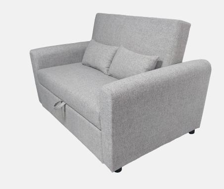 SOFA CAMA CON BRAZOS MOD. CIRO GRIS