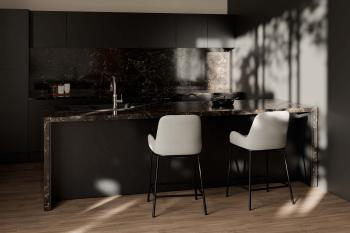 Taburete Milton Gris Claro | Relax Muebles