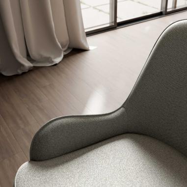 Taburete Milton Gris Claro | Relax Muebles