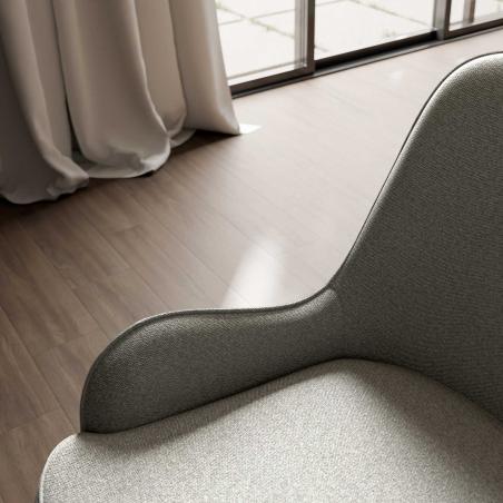 Taburete Milton Gris Claro | Relax Muebles