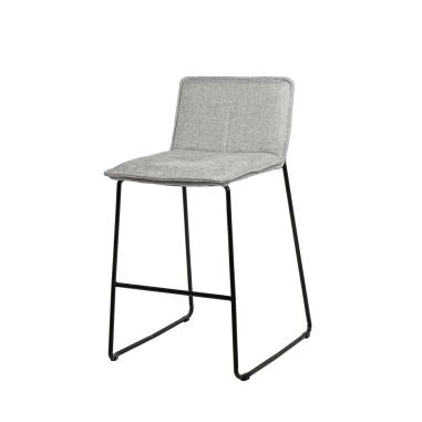 Taburete Brandon Gris Claro | Relax Muebles