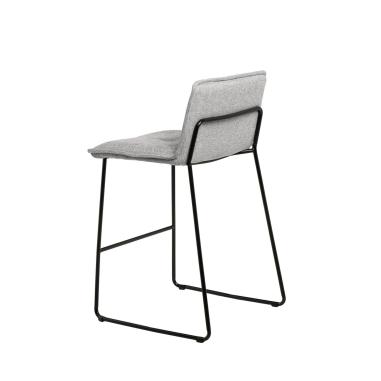 Taburete Brandon Gris Claro | Relax Muebles