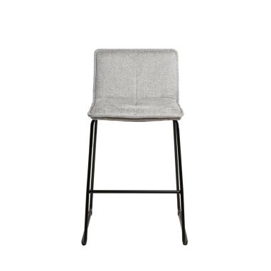 Taburete Brandon Gris Claro | Relax Muebles