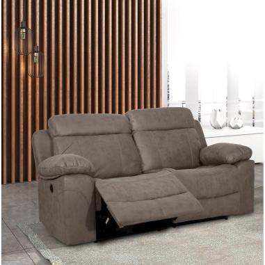 SOFA 2P RELAX MENFIS PIEDRA O CEMENTO  en Relax Muebles