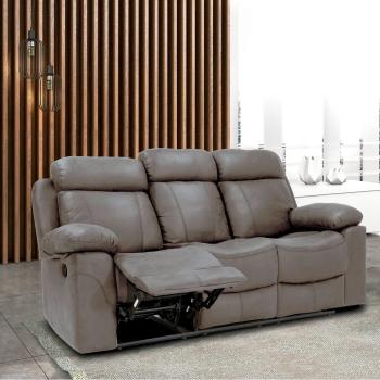 SOFA 3PL 2ASIENTOS RELAX MOTOR TAP. NOLIA MENFIS en RelaxMuebles.com