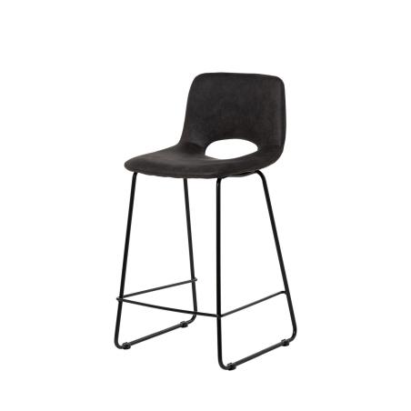 Taburete Alfie Gris Oscuro | Relax Muebles