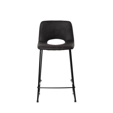 Taburete Alfie Gris Oscuro | Relax Muebles