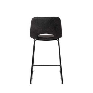 Taburete Alfie Gris Oscuro | Relax Muebles