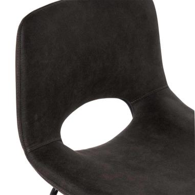 Taburete Alfie Gris Oscuro | Relax Muebles