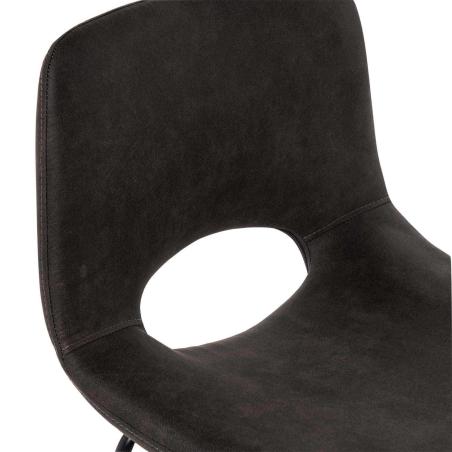 Taburete Alfie Gris Oscuro | Relax Muebles