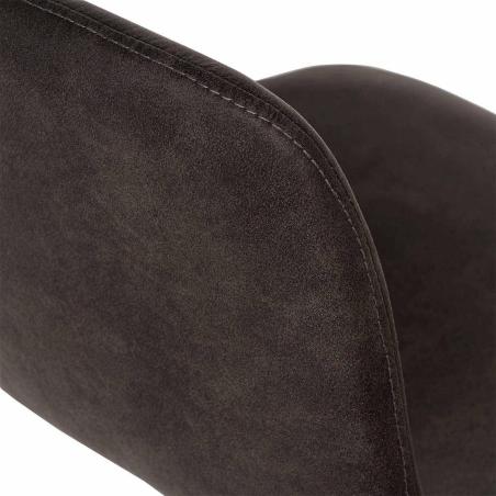 Taburete Alfie Gris Oscuro | Relax Muebles