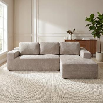 Chaiselongue Dulce envasada al vacío beige o gris