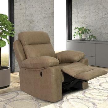 Sillón relax eléctrico a motor Menfis cemento o piedra 2