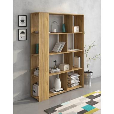 ESTANTERIA 129 CM. MOD. AURA BEIGE O ROBLE MAUVELLA EN RELAX MUEBLES