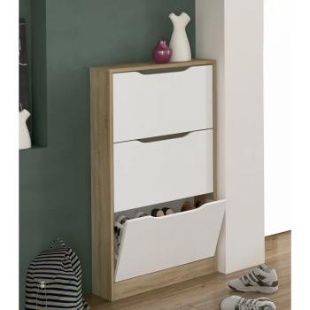 ZAPATERO 3P MOD. CHAMPION CAMBRIA BLANCO EN RELAXMUEBLES.COM