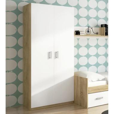ARMARIO 2P MOD. CHAMPION CAMBRIA BLANCO EN RELAX MUEBLES