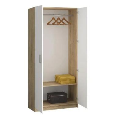 ARMARIO 2P MOD. CHAMPION CAMBRIA BLANCO EN RELAX MUEBLES
