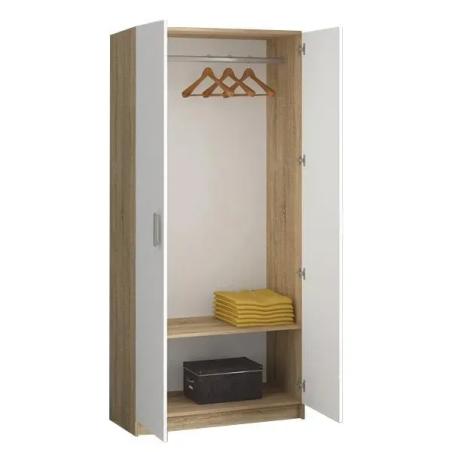 ARMARIO 2P MOD. CHAMPION CAMBRIA BLANCO EN RELAX MUEBLES