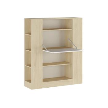 Estantería mesa de estudio abatible Donald en RelaxMuebles