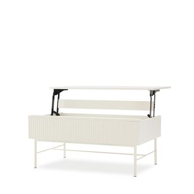 Mesa Centro Elevable Oslo Perla | Relax Muebles