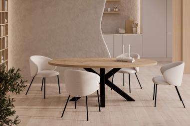 Mesa Sandy Ovalada | Relax Muebles