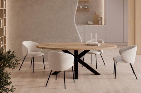 Mesa Sandy Ovalada | Relax Muebles