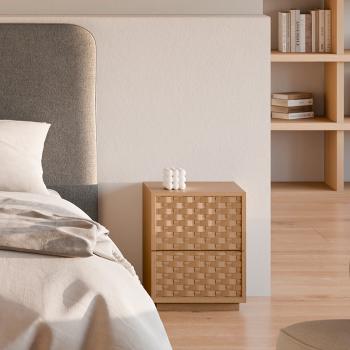Mesita Baja 2 Cajones Borneo | Relax Muebles 2