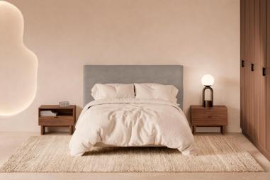 Mesita 2 Cajones Baja Tulsa | Relax Muebles