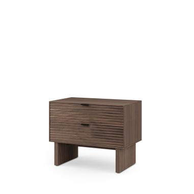 Mesita 2 Cajones Baja Tulsa | Relax Muebles