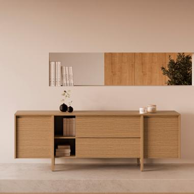 Mueble Tv Puertas / Cajones / Huecos Pacific | Relax Muebles