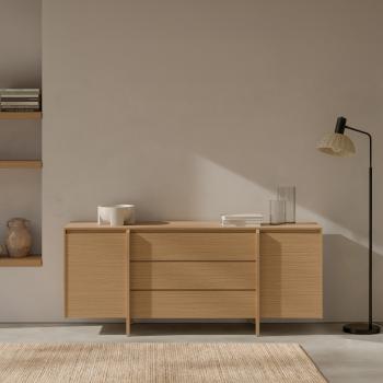 Aparador 200 Pacific 2 Puertas + Cajones | Relax Muebles 2