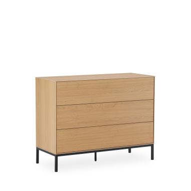 Comoda Gante 3 Cajones | Relax Muebles
