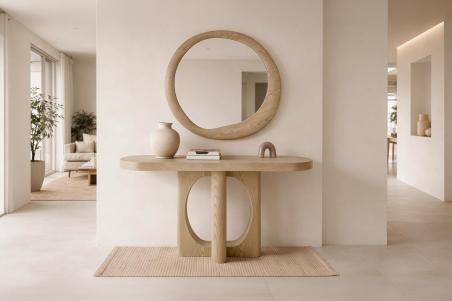 Consola Laysa Roble | Relax Muebles