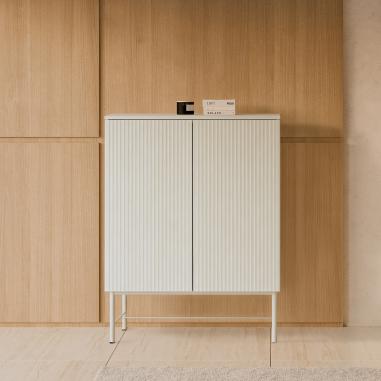 Aparador Alto Oslo Perla | Relax Muebles