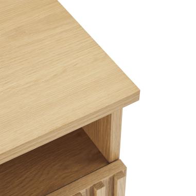 Mesita 45 Lugano 1 Cajon + Hueco | Relax Muebles